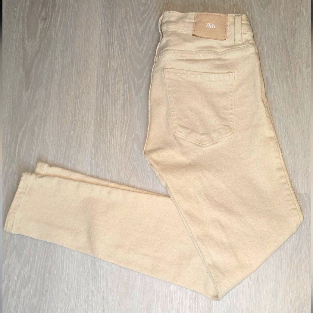 Zara Cream Women's Jeans